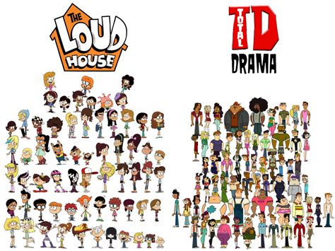 The Loud House And Total Drama Resubmitted By Patricksiegler1999 On Deviantart
