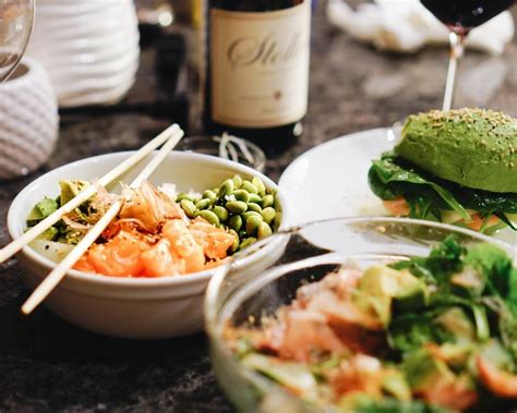 How to buy sushi grade fish form your local fishmonger with manu letellier. Salmon Sushi Bowl #avocadobun Burger dinner vibes. . . For ...