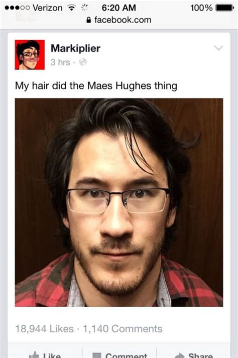 Maes Hughes Markiplier Dude He Totally Looks Like Him I Would Love