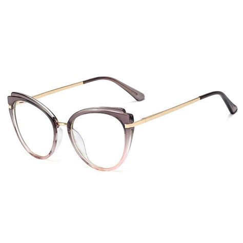 Hotony Womens Full Rim Round Cat Eye Acetate Eyeglasses 95284 In 2022 Cat Eye Glasses
