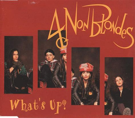 What S Up Single CD 4 Non Blondes