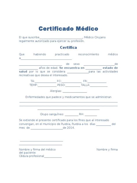 Formato Certificado Medico Sep Para Imprimir Actualizado Junio Hot The Best Porn Website