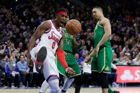 Sixers Celtics Bestworst Josh Richardsons Explosiveness Norvel Pelles Presence Jaylen