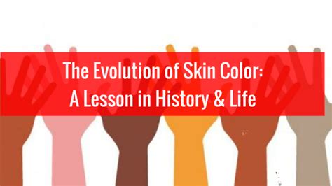 The Evolution Of Skin Color A Lesson In History And Life By Ira Ce On