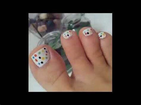 ¿realmente cuidamos nuestra piel, sobre todo, la de nuestros pies y talones, de. Decoraciones de Uñas de Pies Sencillas - YouTube