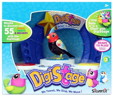 Silverlit Digi Birds Stage Digistage Electronic Music Sing Solo Or