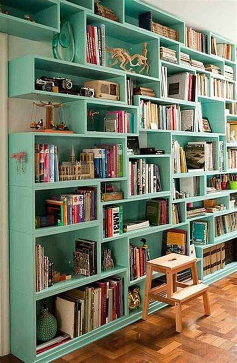24 Insanely Beautiful Wall Bookshelves For Enthusiast Readers