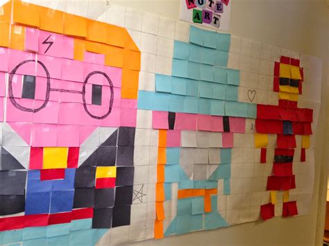 Librarian On Display Crafts Post It Note Art
