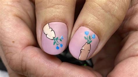 This Penis Themed Nail Art Is Going Viral — Photos Allure