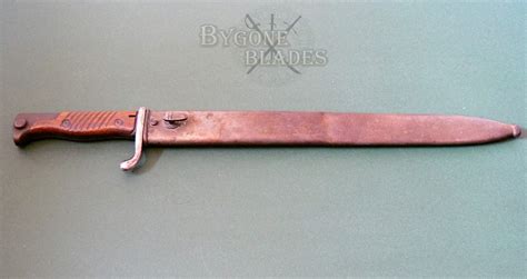 German Ww1 S9805 Sawback Butchers Blade Bayonet Bygone Blades