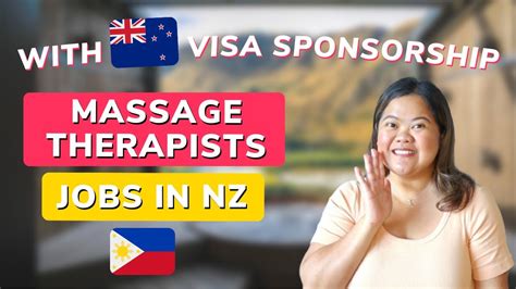 Hiring With Visa Sponsorship Massage Therapists To New Zealand Pinoy In New Zealand Jobs In