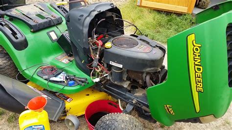 John Deere L Lawn Tractor Diagnosis Complete Electrical Issues