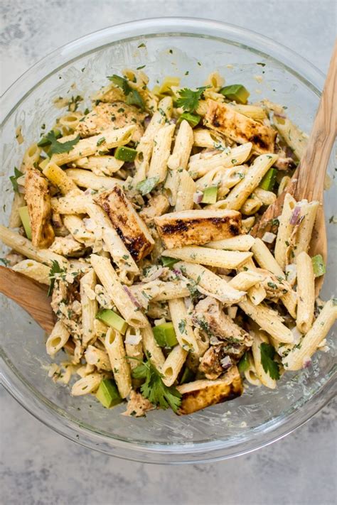 Yes, you can freeze a pasta salad to preserve it. Grilled Chicken Pasta Salad • Salt & Lavender