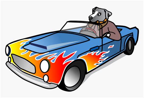 Race Car Crash Cartoon