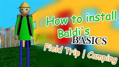 Baldis Basics Field Trip Camping Demo Roblox