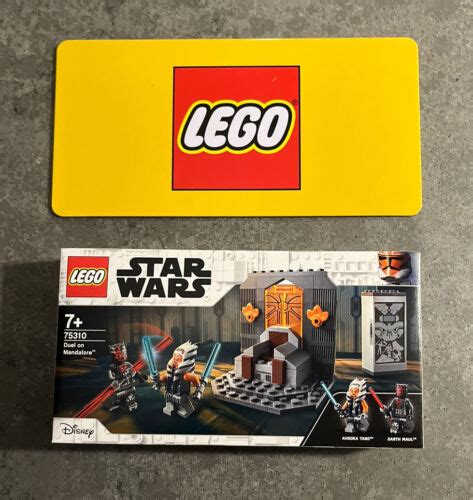 Lego Star Wars 75310 Duel On Mandalore Brand New And Sealed Retired