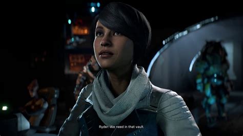 Mass Effect Andromeda Sara Ryder Inflight To Aya Youtube