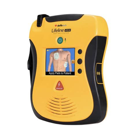 Defibtech Lifeline View Portable Aed Defibrillator Recertified