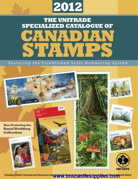 Boscastle Stamp Collecting News Unitrade Canada 2012 Specialized