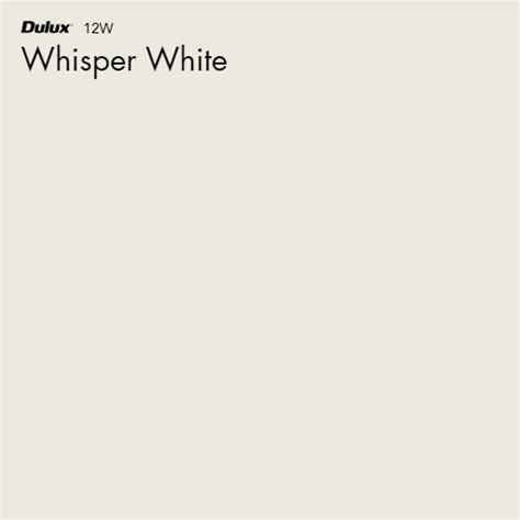 Dulux Whisper White The Most Perfect Ivory A Lush Warm White That
