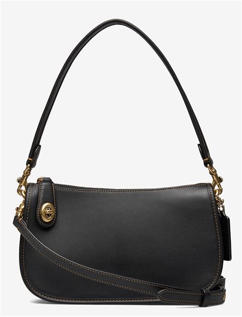 Swinger Leather Womens Bags Black 3409 Kr Coach