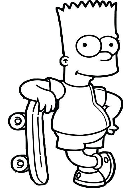 32 Simpsons Coloring Pages Printable Pdf Print Color Craft