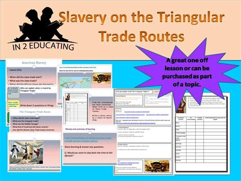 Ks3 Slavery On The Trade Routes Teaching Resources