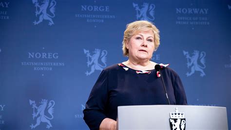 Erna Solberg Om Bom Og Klimavåren Nrk Norge Oversikt Over Nyheter