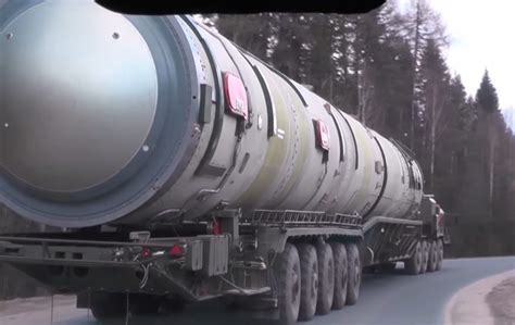 Russia Reveals New Images Of Sarmat Heavy Intercontinental Ballistic