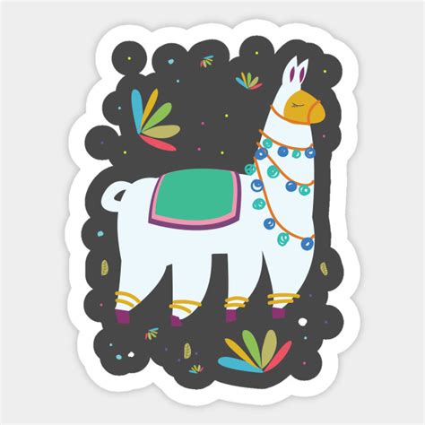 Llama Llama Sticker Teepublic