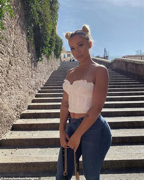 Tammy Hembrow And Boyfriend Jahkoy Look Loved Up As They Stroll Hand In