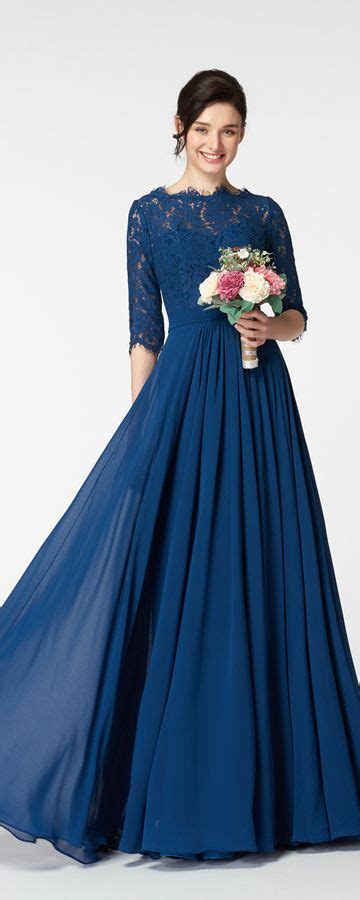 Modest Bridesmaid Dresses Long Bridesmaid Dresses With Sleeves Modest