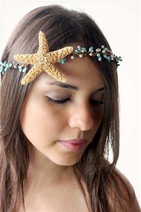 Beach Wedding Hair Accessory Headpiece Destination Wedding Starfish