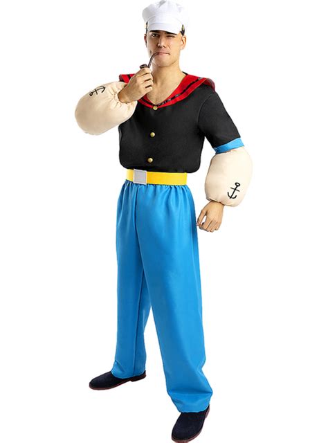 Popeye Costume For Adults Plus Size The Coolest Funidelia