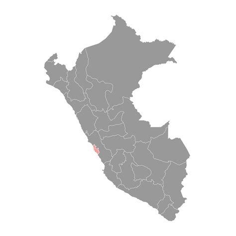 Premium Vector Lima Province Map Region In Peru Vector Illustration