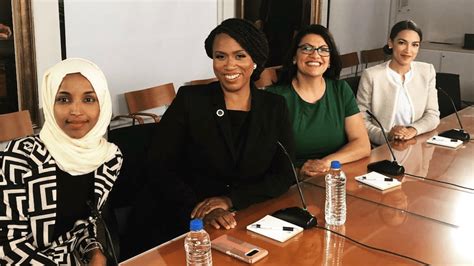 Ayanna Pressleys ‘squad Of Congresswomen Offers Support After She