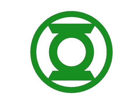 Green Lantern Symbol Outline