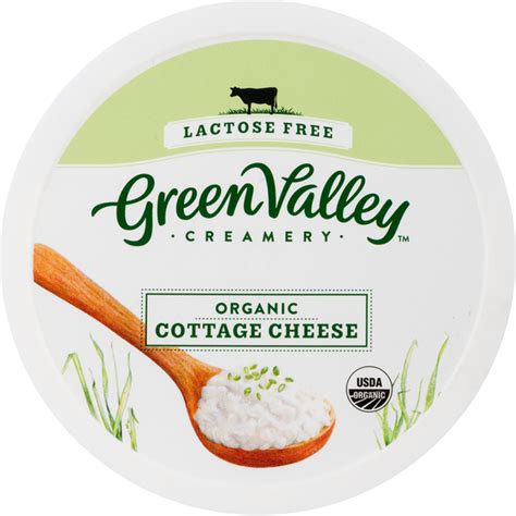 Green Valley Creamery Cottage Cheese Lactose Free Organic 12 Oz