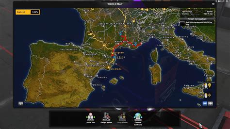 Realistic Hd Mapbackground 135x Ets2 Mods Euro Truck Simulator 2