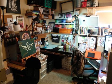 Art Studio And Office Eclectic Home Office Chicago Houzz