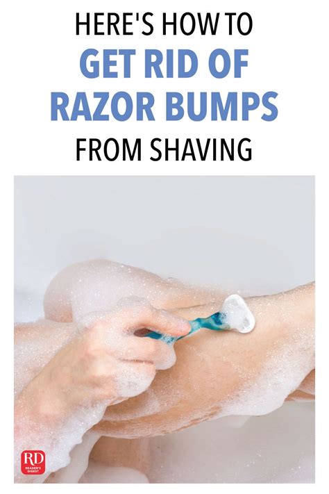 Heres How To Get Rid Of Razor Bumps From Shaving Razor Bumps Razor