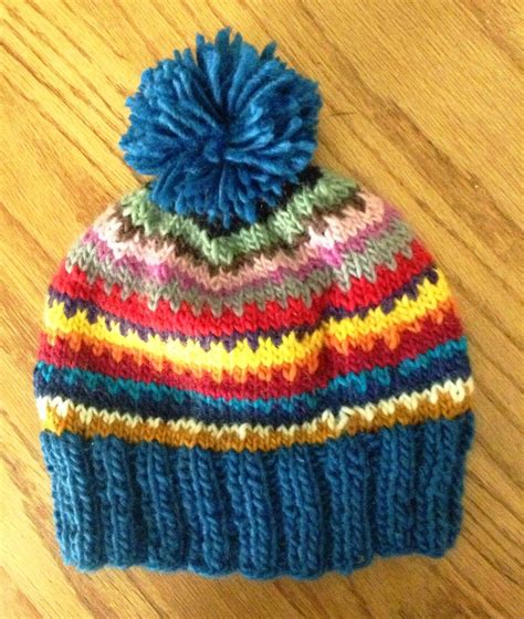 Stylish And Simple Hat Knitting Pattern