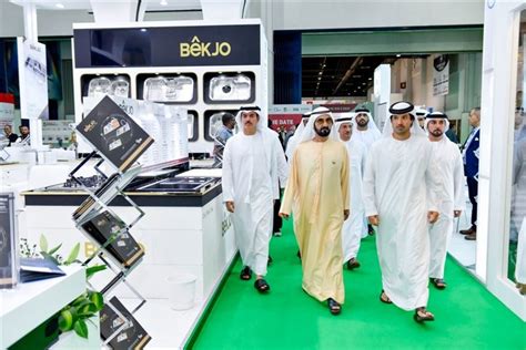 Pictures Dubai Ruler Visits The Big 5 Construction Exhibition