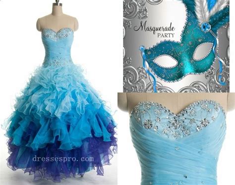 gorgeous blue masquerade ball gowns if you ever wanted to look like a loofah this would be the