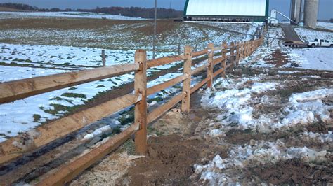 These sizes will generally yield 4+ rails each. Split Rail Fence vs Wood Board Fence | ProFence, LLC