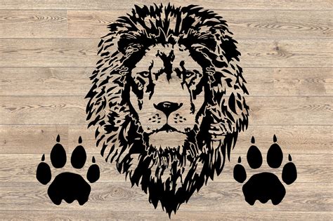 Free Lion Picture Svg SVG PNG EPS DXF File