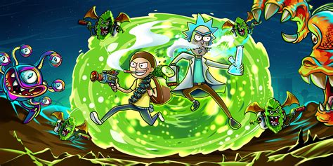 Rick And Morty In Another Dimension Illustration, HD Tv Shows, 4k ...