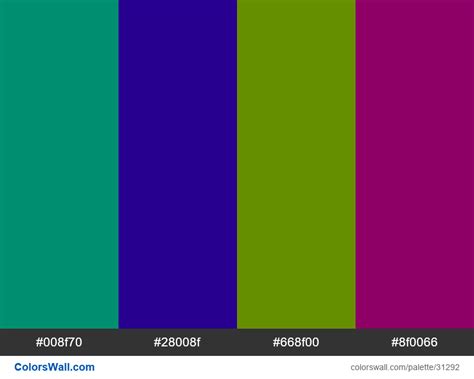 Tetradic Colors Scheme Observatory Color F Hex Colorswall