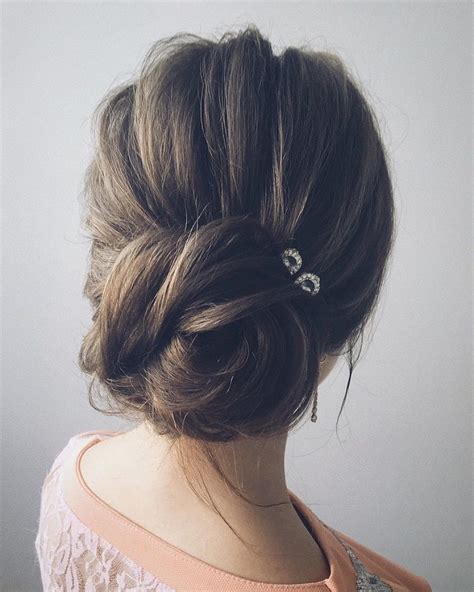 Beautiful And Unique Updo Wedding Hairstyle Ideas Messy
