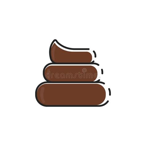 Simple Poop Icon Stock Illustration Illustration Of Icon 123017043
